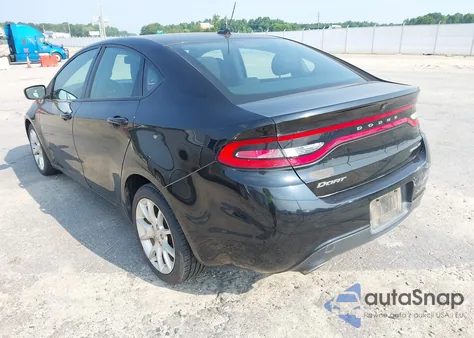2013 Dodge Dart Rallye из США, поврежденный, VIN 1C3CDFBA9DD157992